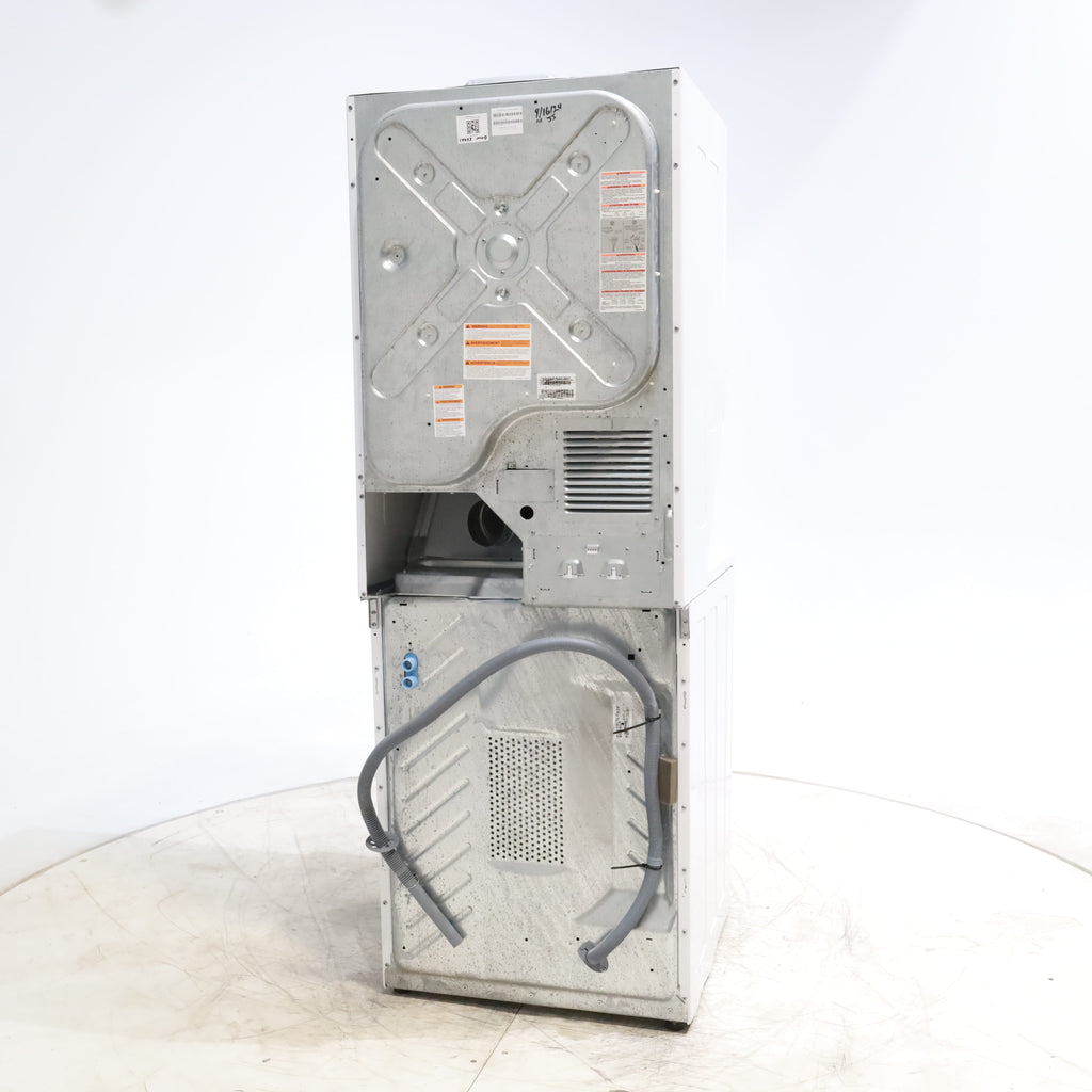 Pictures of Frigidaire Stacked Laundry Center with 3.9 cu ft Capacity Washer and 5.6 cu ft Electric Dryer with Maxfill Option- Scratch & Dent - Moderate - Neu Appliance Outlet - Discount Appliance Outlet in Austin, Tx