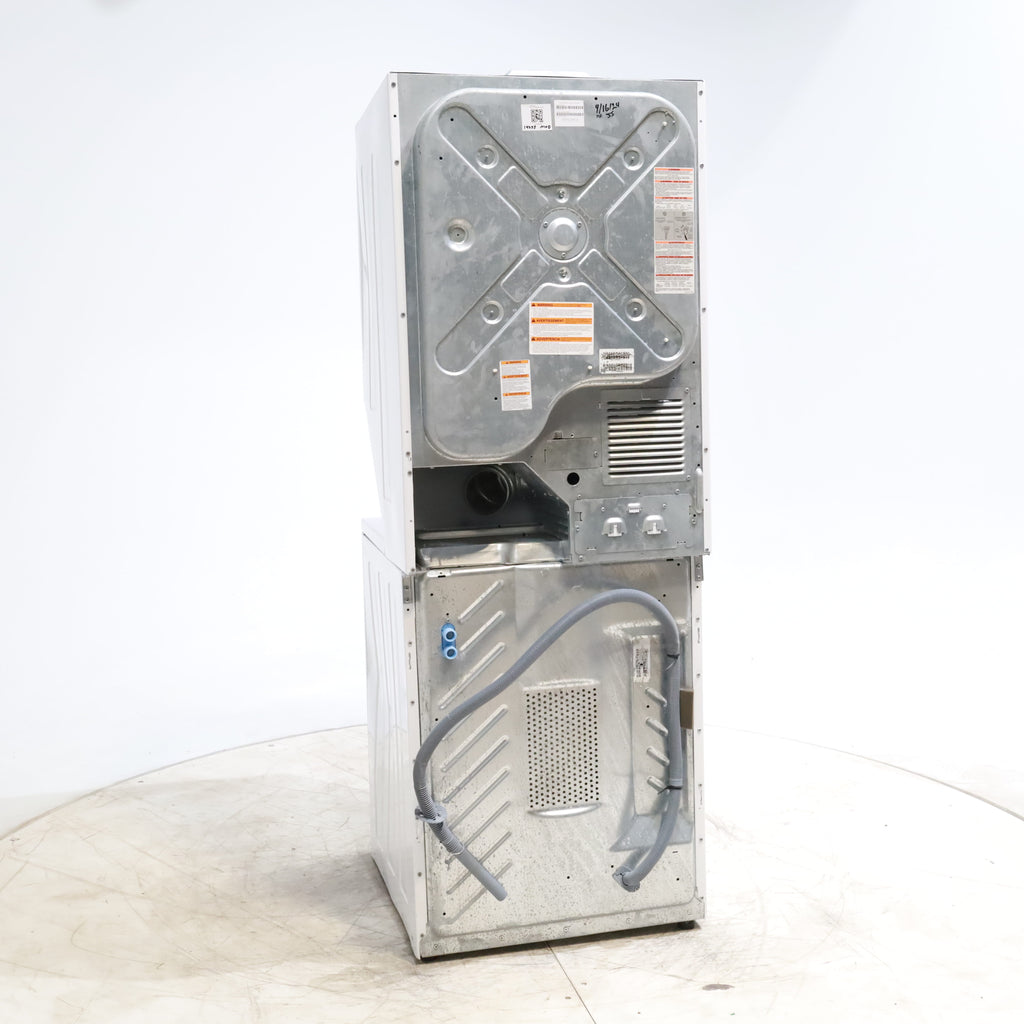 Pictures of Frigidaire Stacked Laundry Center with 3.9 cu ft Capacity Washer and 5.6 cu ft Electric Dryer with Maxfill Option- Scratch & Dent - Moderate - Neu Appliance Outlet - Discount Appliance Outlet in Austin, Tx