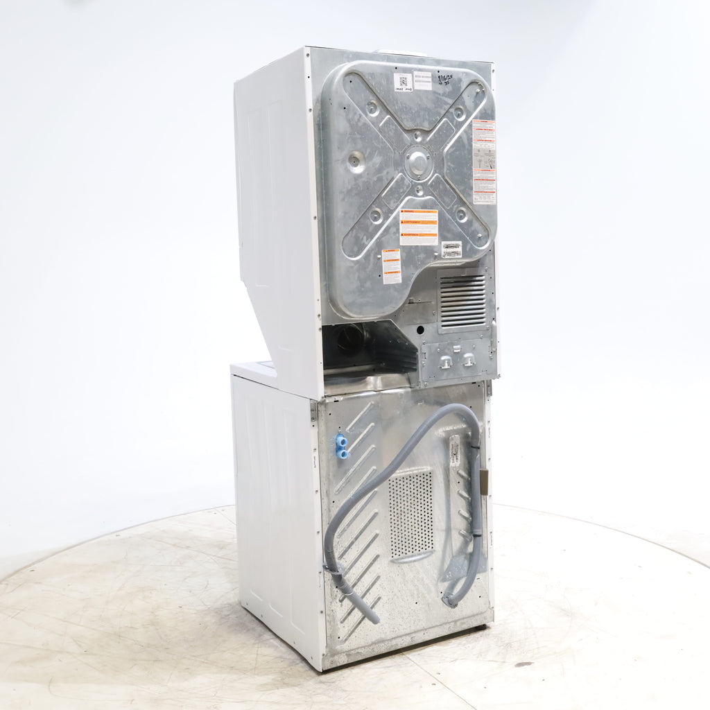 Pictures of Frigidaire Stacked Laundry Center with 3.9 cu ft Capacity Washer and 5.6 cu ft Electric Dryer with Maxfill Option- Scratch & Dent - Moderate - Neu Appliance Outlet - Discount Appliance Outlet in Austin, Tx