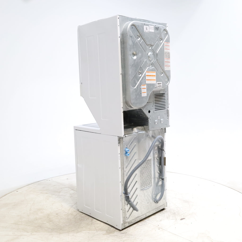 Pictures of Frigidaire Stacked Laundry Center with 3.9 cu ft Capacity Washer and 5.6 cu ft Electric Dryer with Maxfill Option- Scratch & Dent - Moderate - Neu Appliance Outlet - Discount Appliance Outlet in Austin, Tx