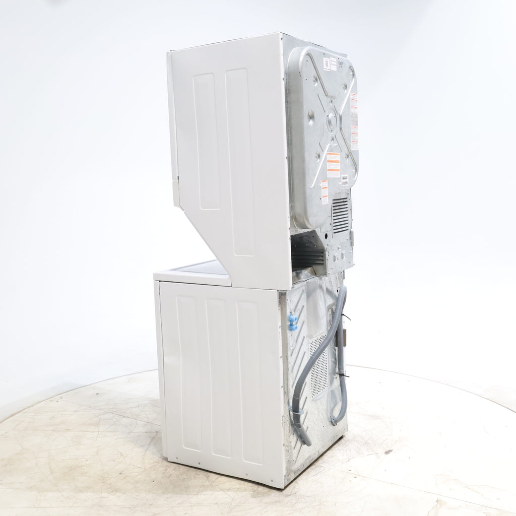 Pictures of Frigidaire Stacked Laundry Center with 3.9 cu ft Capacity Washer and 5.6 cu ft Electric Dryer with Maxfill Option- Scratch & Dent - Moderate - Neu Appliance Outlet - Discount Appliance Outlet in Austin, Tx