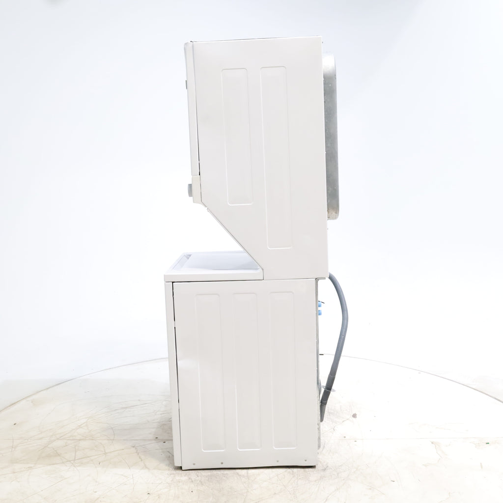 Pictures of Frigidaire Stacked Laundry Center with 3.9 cu ft Capacity Washer and 5.6 cu ft Electric Dryer with Maxfill Option- Scratch & Dent - Moderate - Neu Appliance Outlet - Discount Appliance Outlet in Austin, Tx