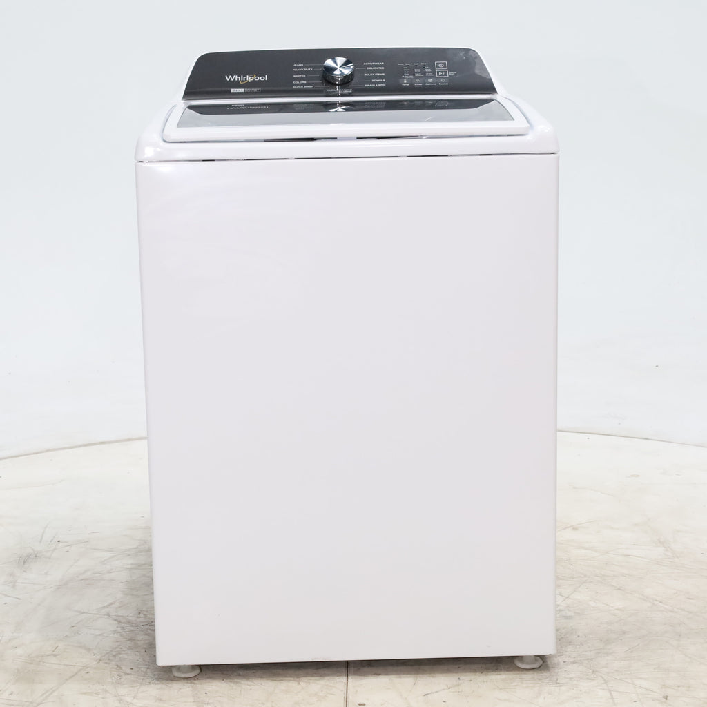 Pictures of White Whirlpool 4.7 - 4.8 cu ft Capacity Top-Load Washer with 2 in 1 Removable Agitator - Scratch & Dent - Minor - Neu Appliance Outlet - Discount Appliance Outlet in Austin, Tx