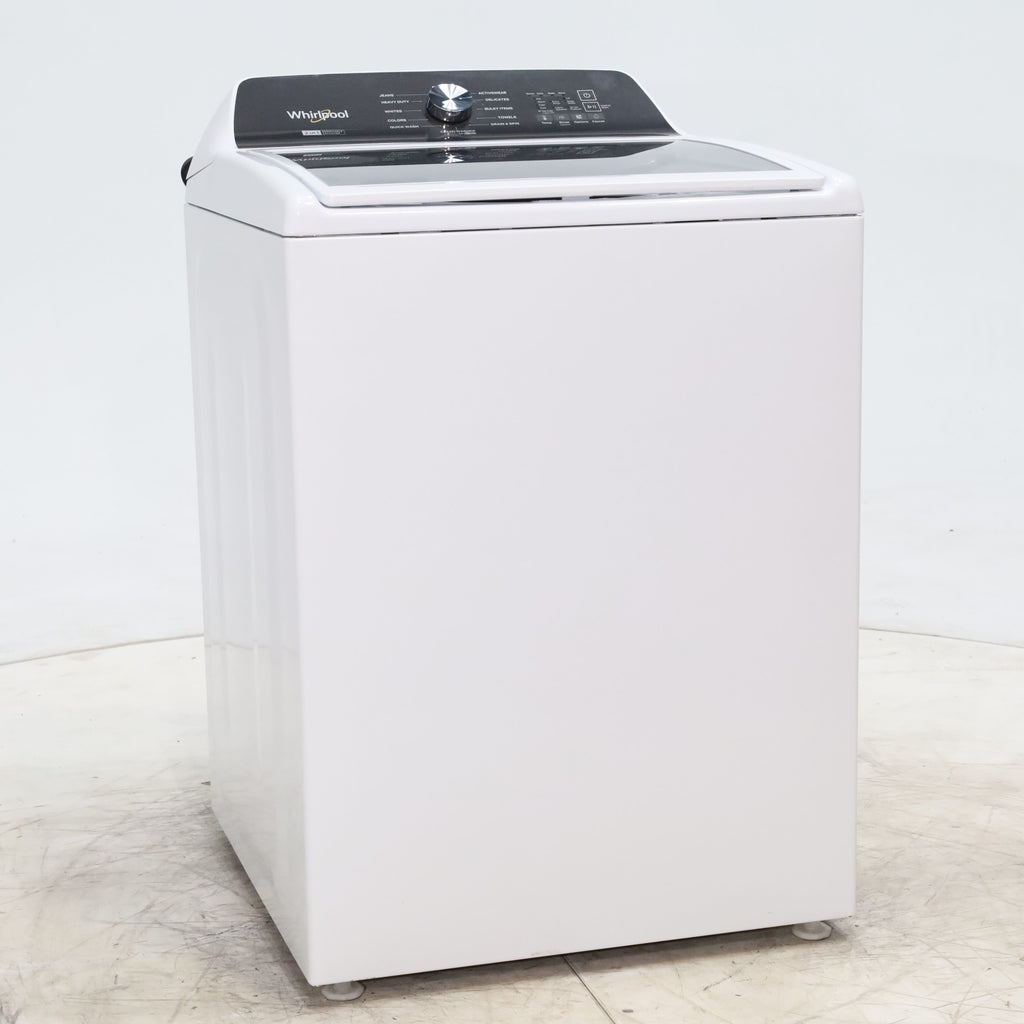 Pictures of White Whirlpool 4.7 - 4.8 cu ft Capacity Top-Load Washer with 2 in 1 Removable Agitator - Scratch & Dent - Minor - Neu Appliance Outlet - Discount Appliance Outlet in Austin, Tx