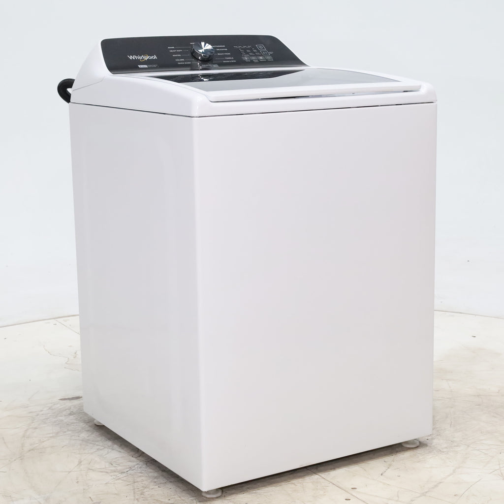 Pictures of White Whirlpool 4.7 - 4.8 cu ft Capacity Top-Load Washer with 2 in 1 Removable Agitator - Scratch & Dent - Minor - Neu Appliance Outlet - Discount Appliance Outlet in Austin, Tx