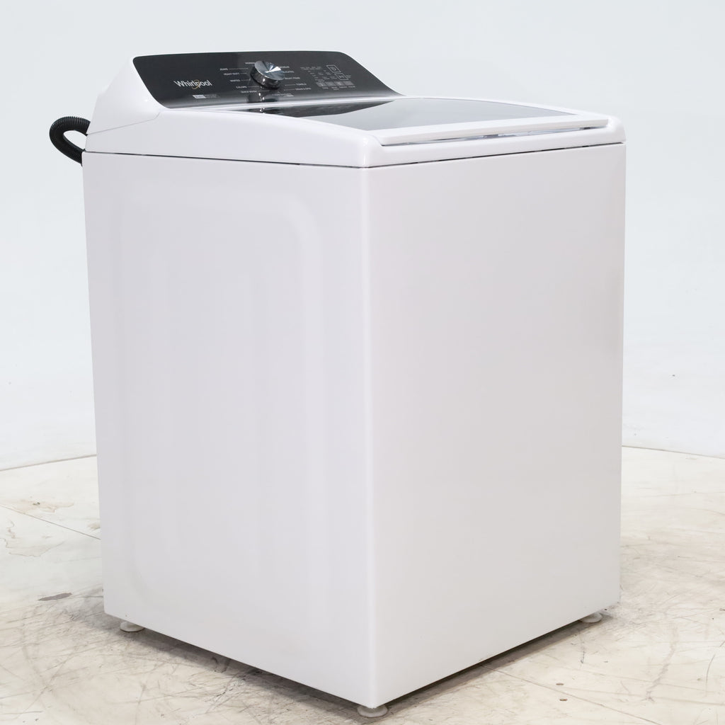 Pictures of White Whirlpool 4.7 - 4.8 cu ft Capacity Top-Load Washer with 2 in 1 Removable Agitator - Scratch & Dent - Minor - Neu Appliance Outlet - Discount Appliance Outlet in Austin, Tx