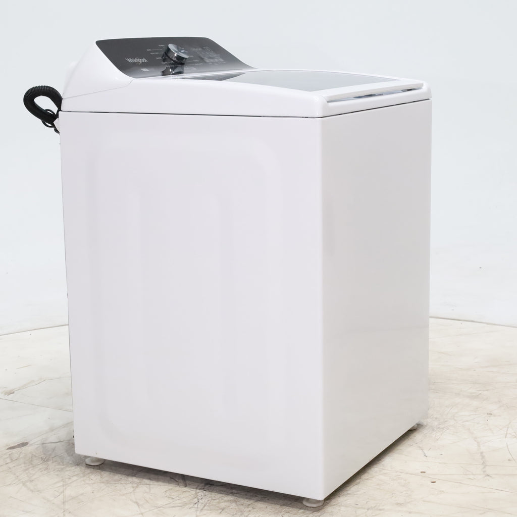 Pictures of White Whirlpool 4.7 - 4.8 cu ft Capacity Top-Load Washer with 2 in 1 Removable Agitator - Scratch & Dent - Minor - Neu Appliance Outlet - Discount Appliance Outlet in Austin, Tx