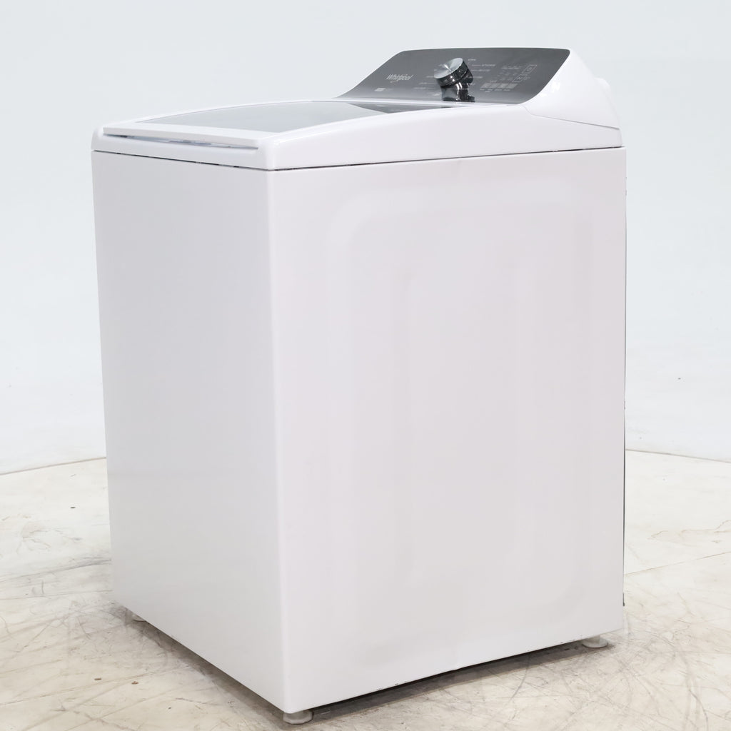 Pictures of White Whirlpool 4.7 - 4.8 cu ft Capacity Top-Load Washer with 2 in 1 Removable Agitator - Scratch & Dent - Minor - Neu Appliance Outlet - Discount Appliance Outlet in Austin, Tx