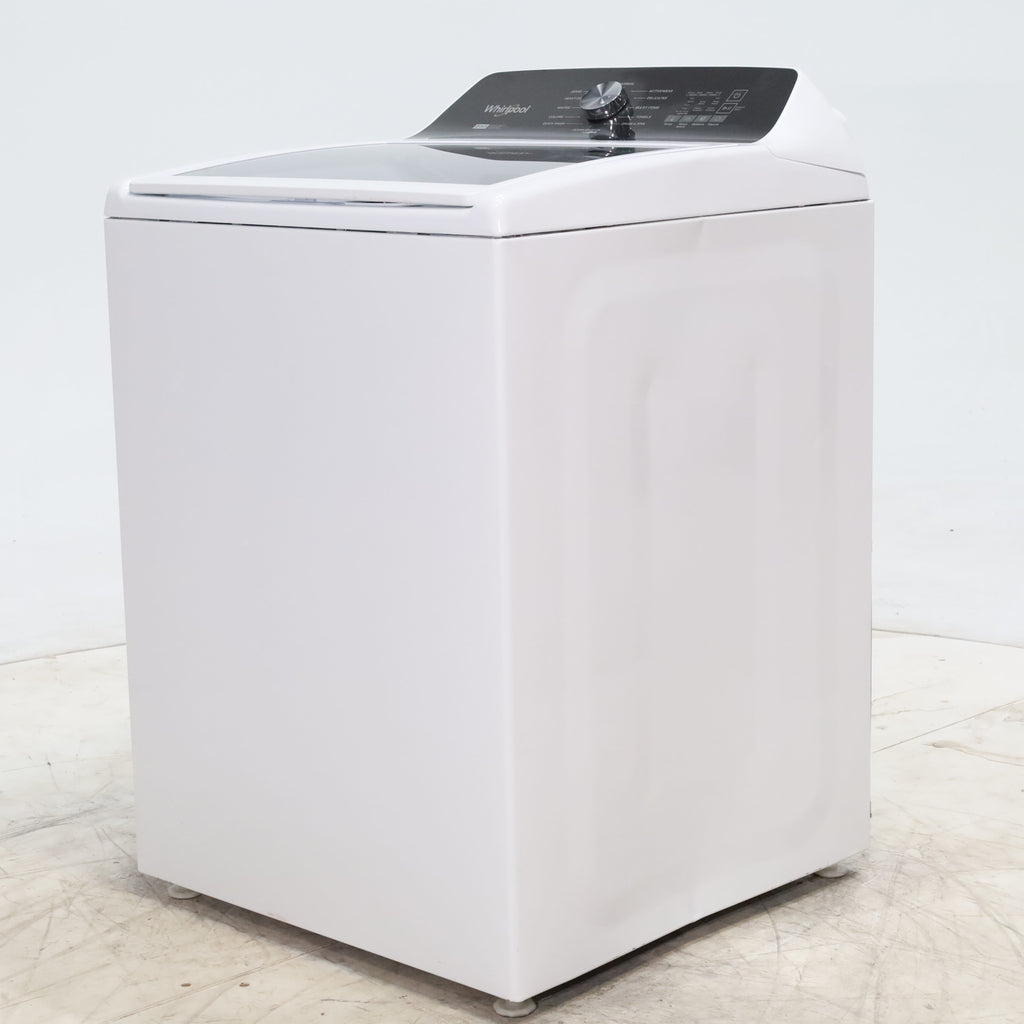 Pictures of White Whirlpool 4.7 - 4.8 cu ft Capacity Top-Load Washer with 2 in 1 Removable Agitator - Scratch & Dent - Minor - Neu Appliance Outlet - Discount Appliance Outlet in Austin, Tx