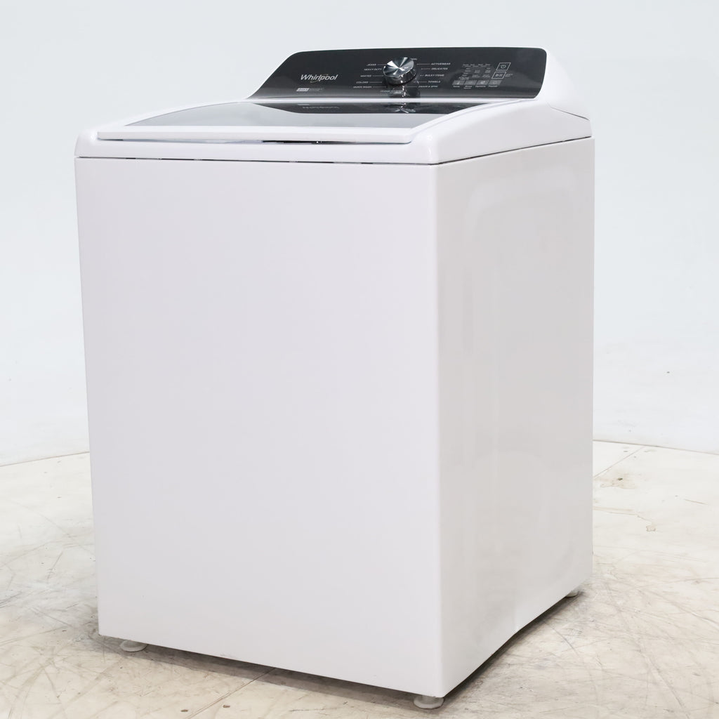Pictures of White Whirlpool 4.7 - 4.8 cu ft Capacity Top-Load Washer with 2 in 1 Removable Agitator - Scratch & Dent - Minor - Neu Appliance Outlet - Discount Appliance Outlet in Austin, Tx