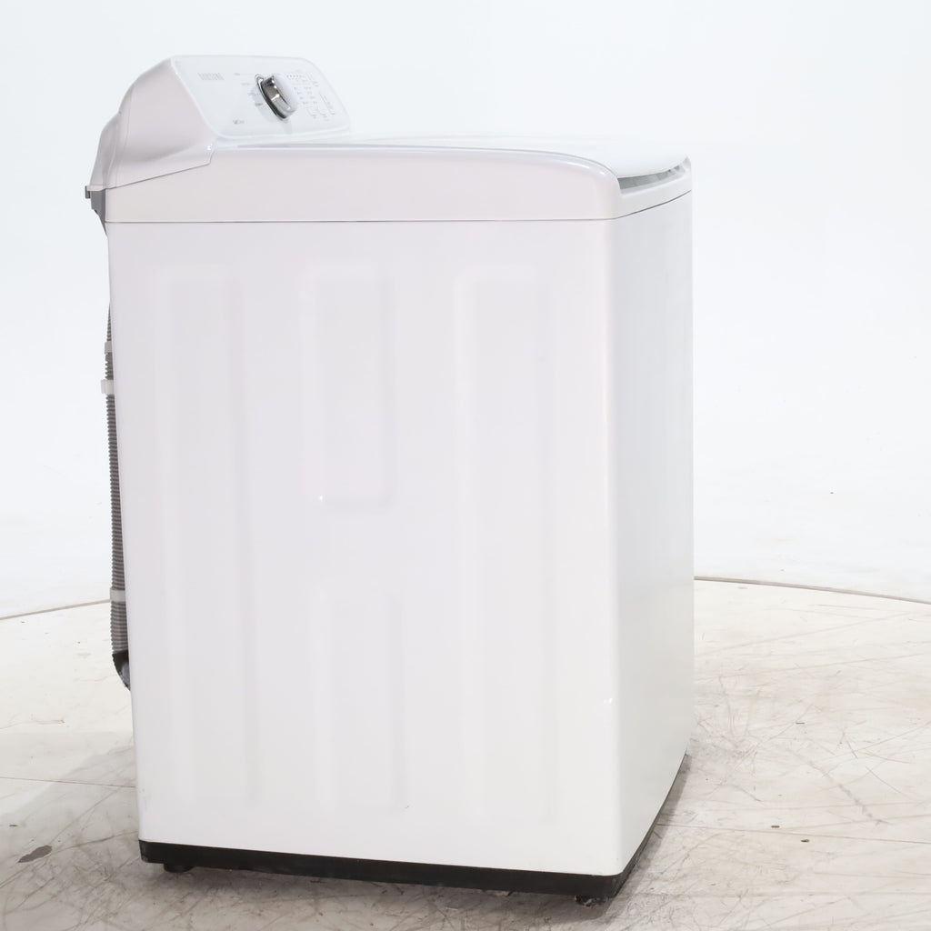 Pictures of Samsung White Top Load Diamond Drum 4.0 cu ft Washing Machine with 8 Wash Cycles  - Scratch & Dent - Minor - Neu Appliance Outlet - Discount Appliance Outlet in Austin, Tx