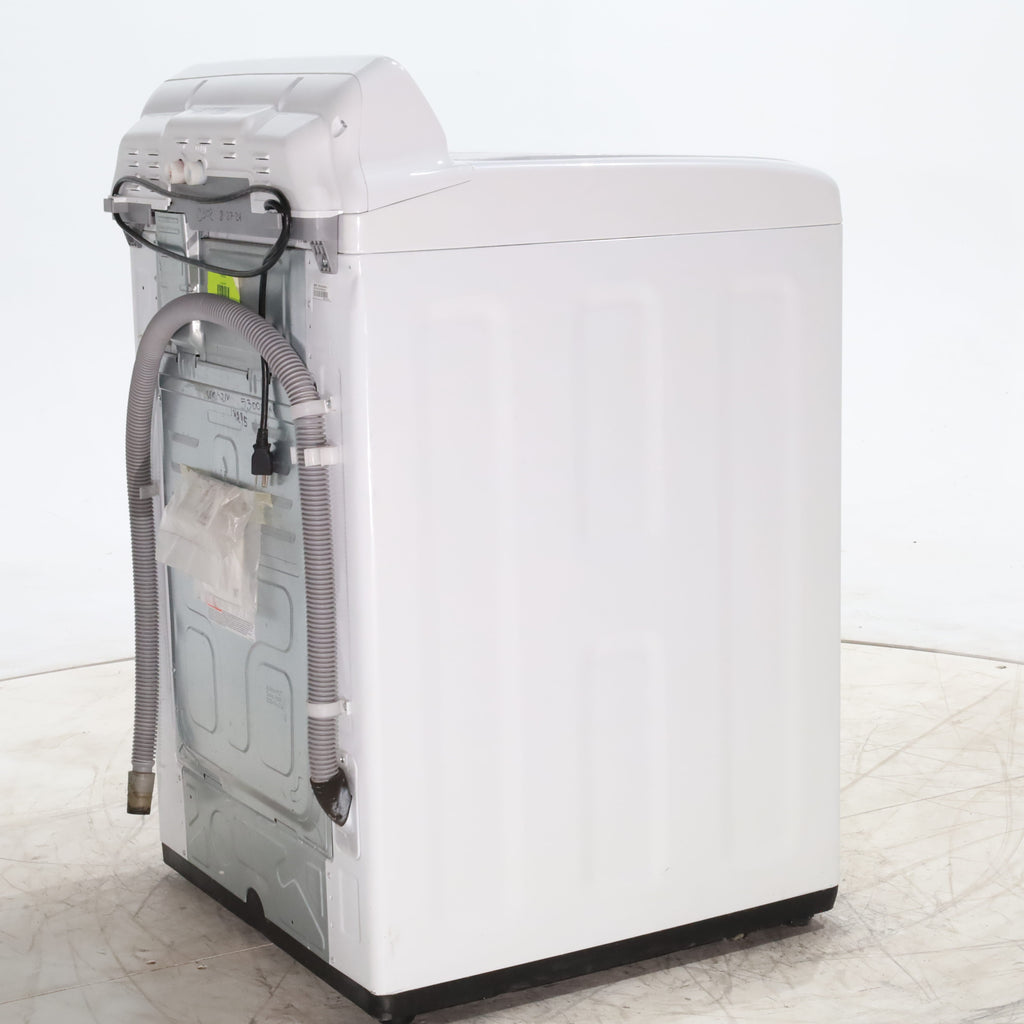 Pictures of Samsung White Top Load Diamond Drum 4.0 cu ft Washing Machine with 8 Wash Cycles  - Scratch & Dent - Minor - Neu Appliance Outlet - Discount Appliance Outlet in Austin, Tx