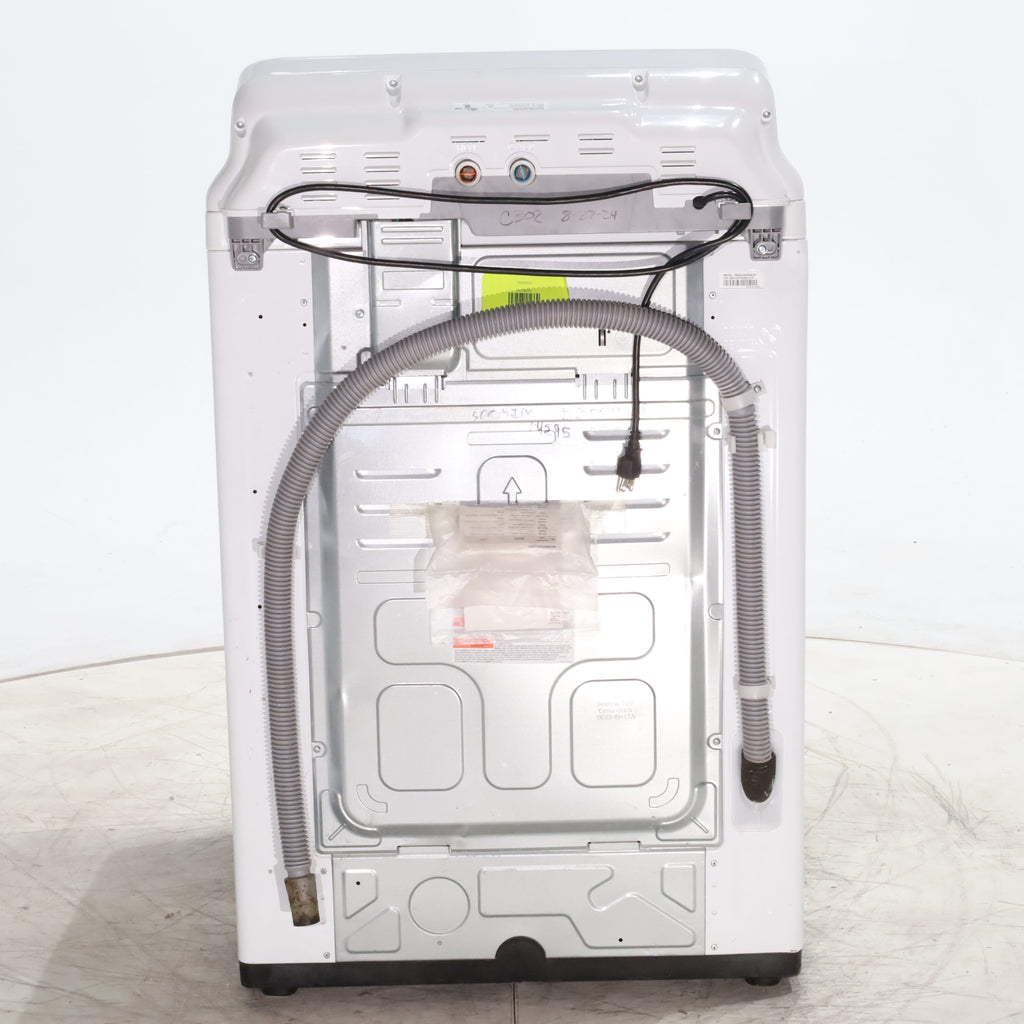 Pictures of Samsung White Top Load Diamond Drum 4.0 cu ft Washing Machine with 8 Wash Cycles  - Scratch & Dent - Minor - Neu Appliance Outlet - Discount Appliance Outlet in Austin, Tx