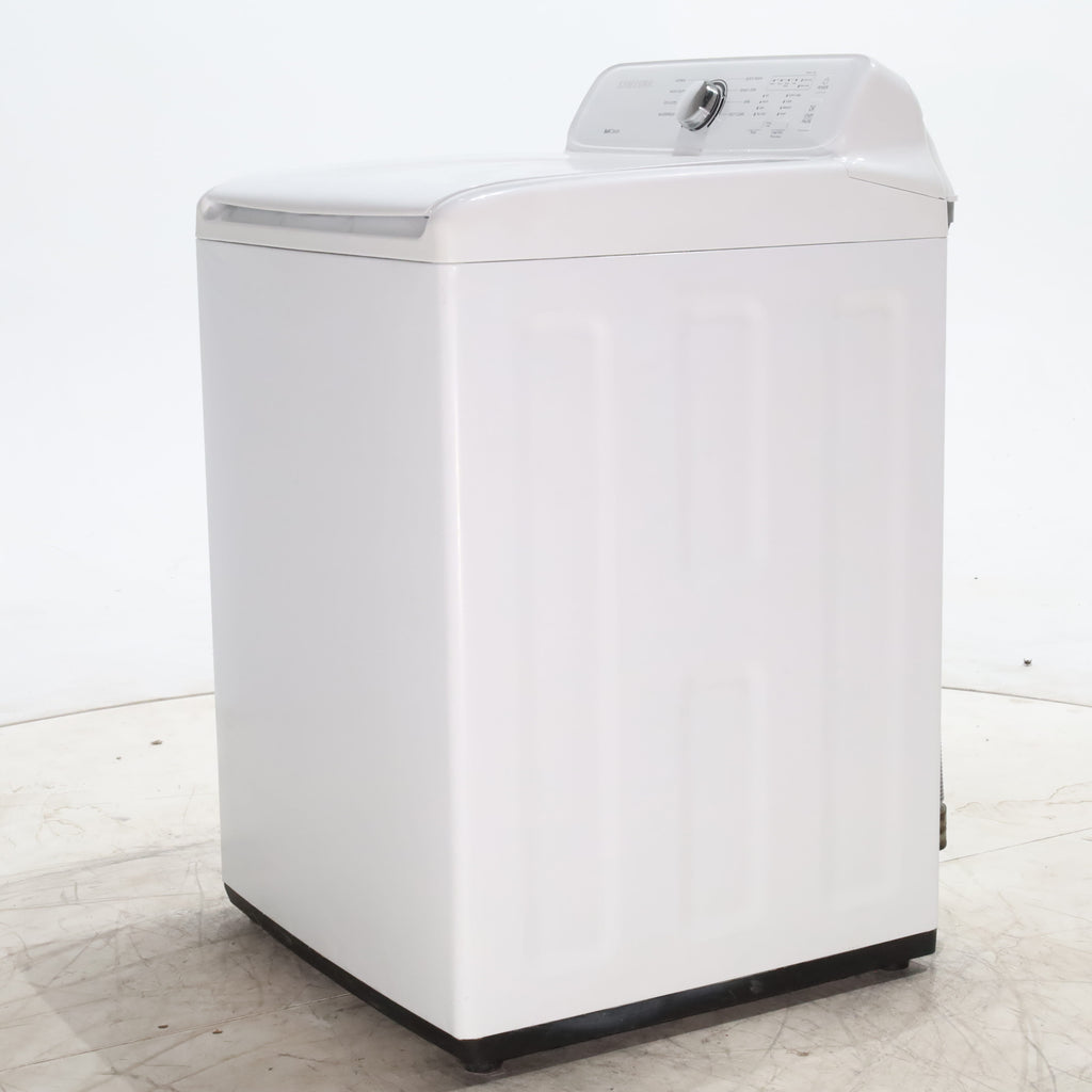 Pictures of Samsung White Top Load Diamond Drum 4.0 cu ft Washing Machine with 8 Wash Cycles  - Scratch & Dent - Minor - Neu Appliance Outlet - Discount Appliance Outlet in Austin, Tx