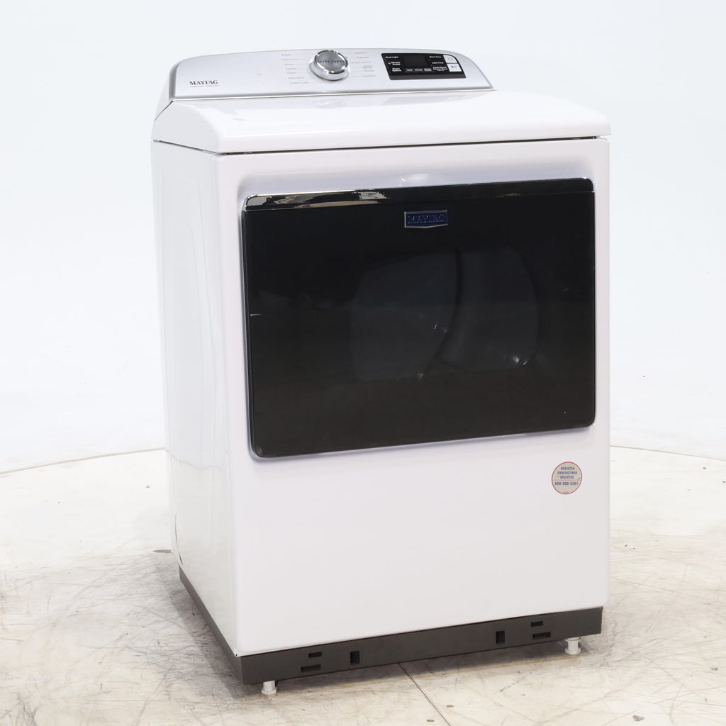 Pictures of ENERGY STAR Maytag Smart Capable 7.4 cu. ft. Electric Steam Dryer with Extra Power Button - Scratch & Dent - Minor - Neu Appliance Outlet - Discount Appliance Outlet in Austin, Tx