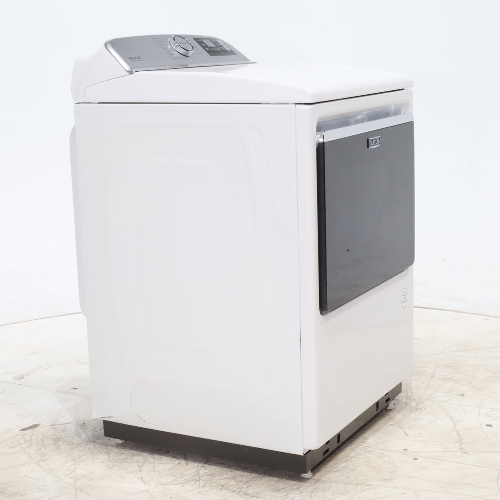 Pictures of ENERGY STAR Maytag Smart Capable 7.4 cu. ft. Electric Steam Dryer with Extra Power Button - Scratch & Dent - Minor - Neu Appliance Outlet - Discount Appliance Outlet in Austin, Tx