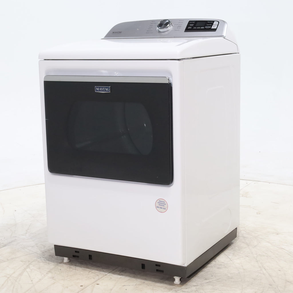 Pictures of ENERGY STAR Maytag Smart Capable 7.4 cu. ft. Electric Steam Dryer with Extra Power Button - Scratch & Dent - Minor - Neu Appliance Outlet - Discount Appliance Outlet in Austin, Tx