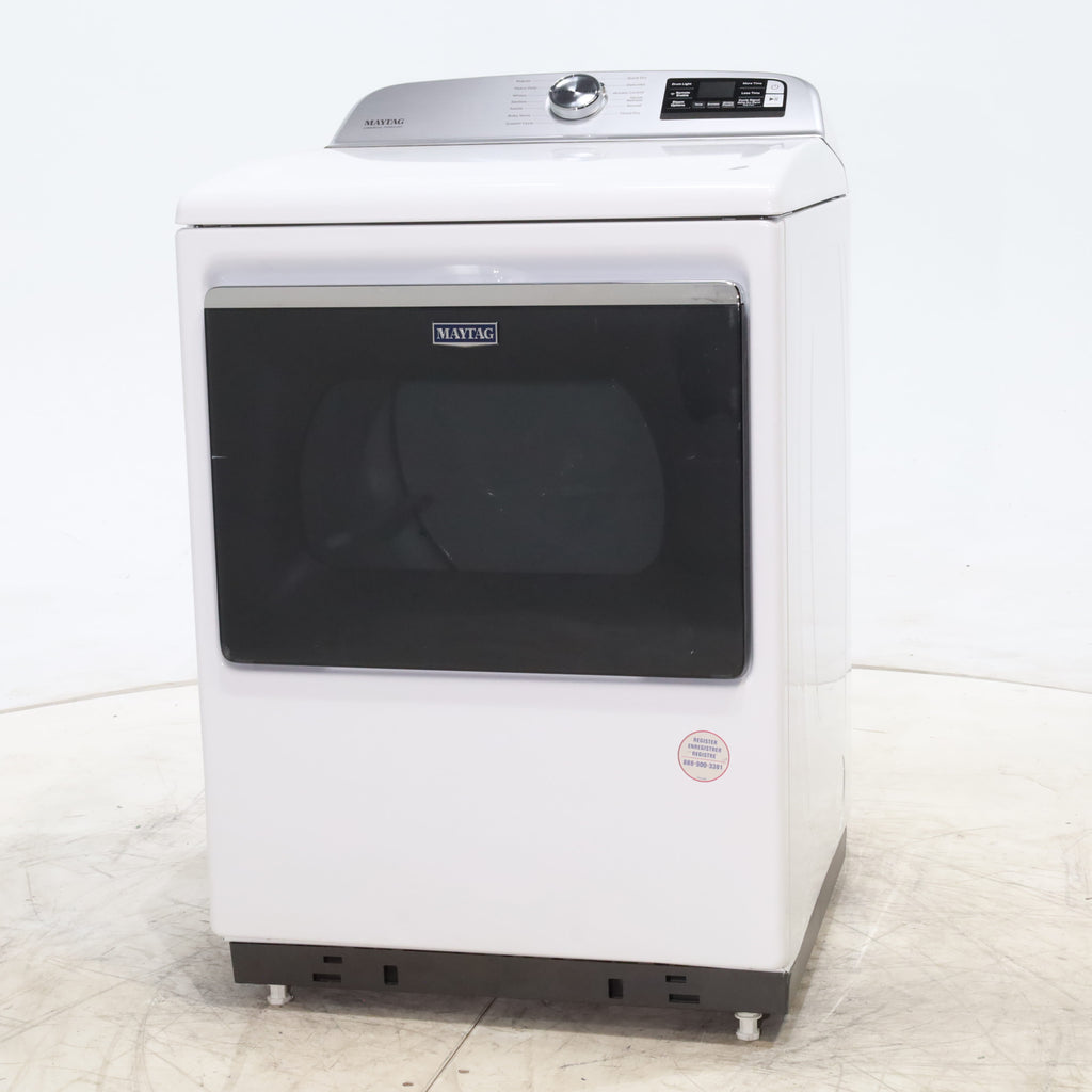 Pictures of ENERGY STAR Maytag Smart Capable 7.4 cu. ft. Electric Steam Dryer with Extra Power Button - Scratch & Dent - Minor - Neu Appliance Outlet - Discount Appliance Outlet in Austin, Tx