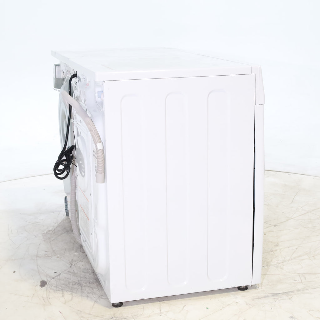 Pictures of Compact 24 in. Wide GE ENERGY STAR 2.4 cu. ft. Front Load Steam Washing Machine with 1400 RPM Spin Speed and Frontload Vented WiFi Capable ENERGY STAR 4.3 cu. ft. Electric Dryer with Stainless Steel Basket - Scratch & Dent - Moderate - Neu Appliance Outlet - Discount Appliance Outlet in Austin, Tx