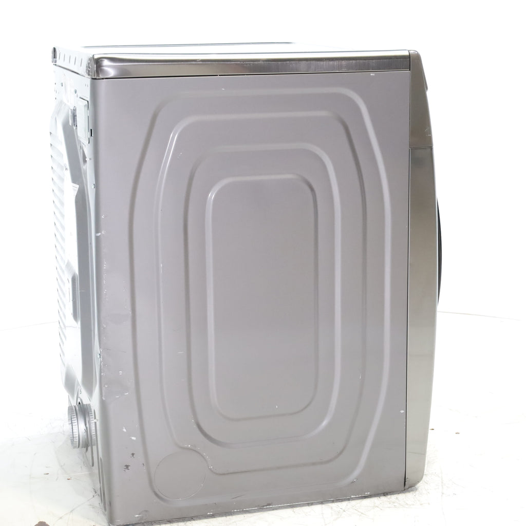 Pictures of Platinum Samsung 7.5 cu. ft. Frontload Electric Dryer with Sensor Dry - Scratch & Dent - Major - Neu Appliance Outlet - Discount Appliance Outlet in Austin, Tx