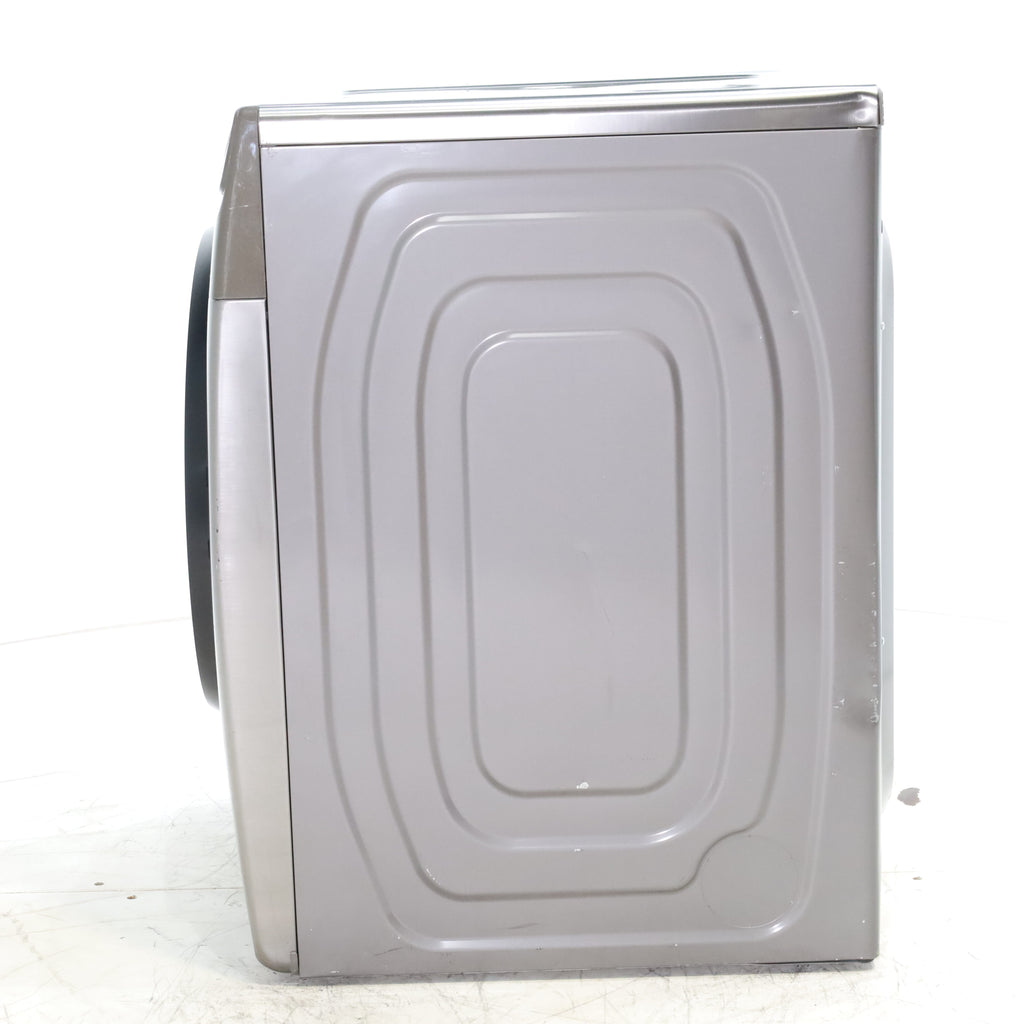 Pictures of Platinum Samsung 7.5 cu. ft. Frontload Electric Dryer with Sensor Dry - Scratch & Dent - Major - Neu Appliance Outlet - Discount Appliance Outlet in Austin, Tx