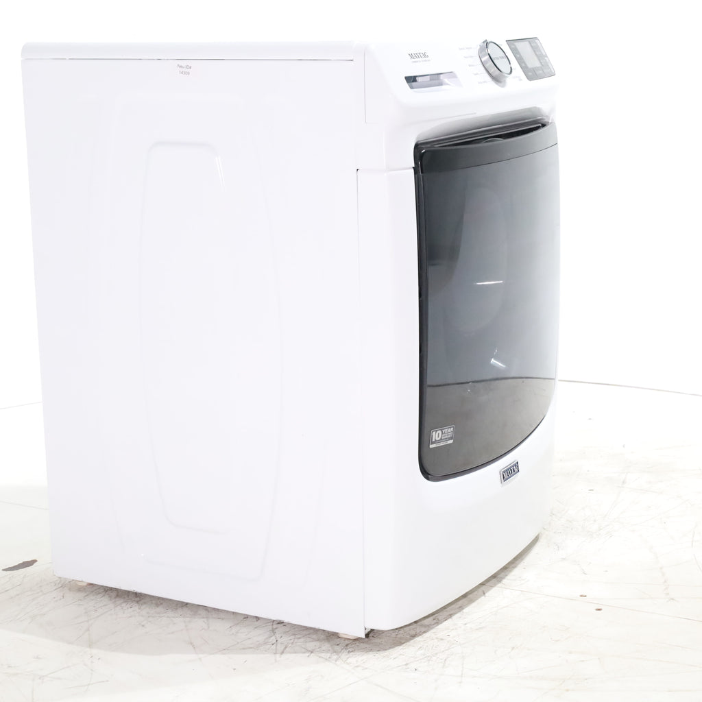 Pictures of Maytag 4.5 cu. ft. White Stackable Front Load ENERGY STAR Washing Machine with 12-Hour Fresh Spin - Scratch & Dent - Minor - Neu Appliance Outlet - Discount Appliance Outlet in Austin, Tx