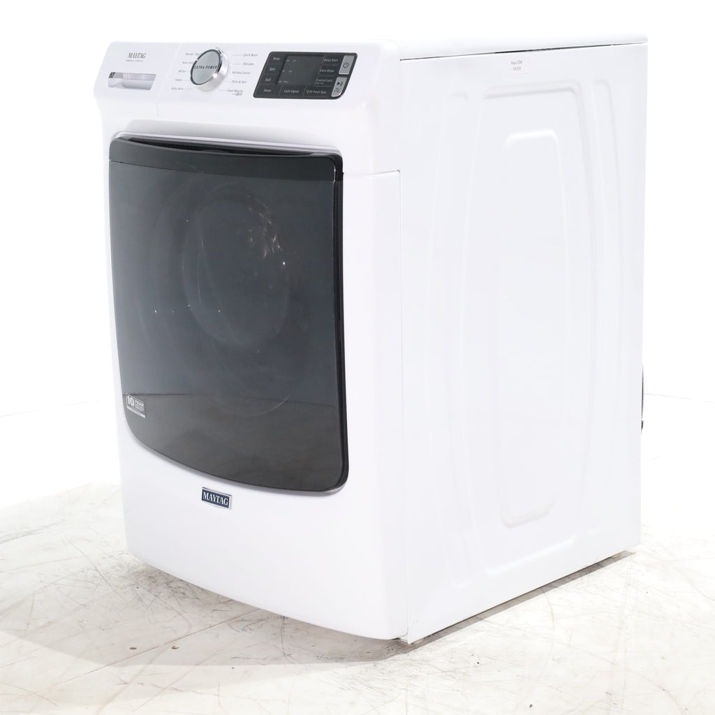 Pictures of Maytag 4.5 cu. ft. White Stackable Front Load ENERGY STAR Washing Machine with 12-Hour Fresh Spin - Scratch & Dent - Minor - Neu Appliance Outlet - Discount Appliance Outlet in Austin, Tx