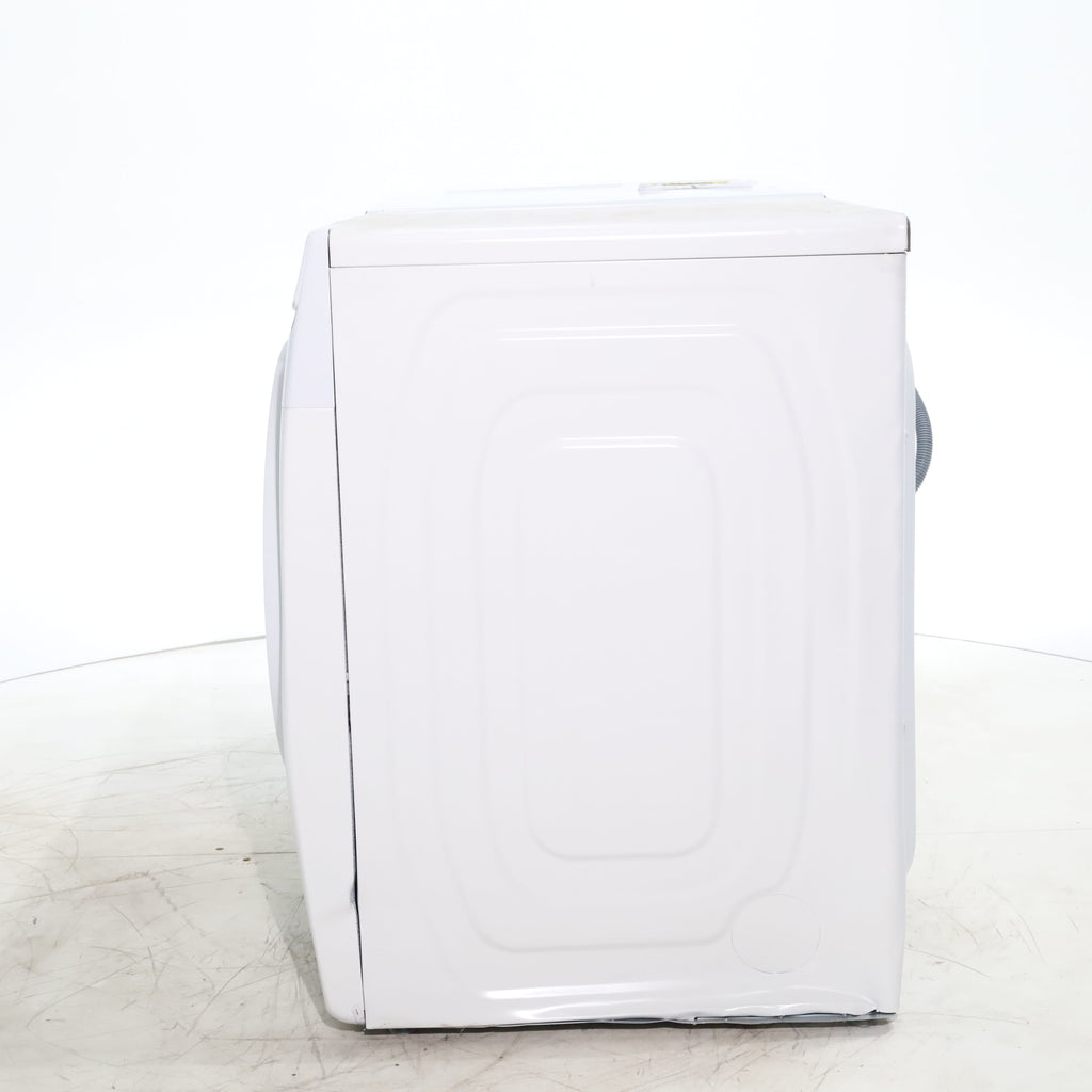 Pictures of ENERGY STAR Samsung 4.5 cu. ft. Front Load Washer with Vibration Reduction and Samsung 7.5 cu. ft. Front Load Electric Dryer with Sensor Dry and Interior Drum Light- Scratch & Dent - Moderate | Major - Neu Appliance Outlet - Discount Appliance Outlet in Austin, Tx