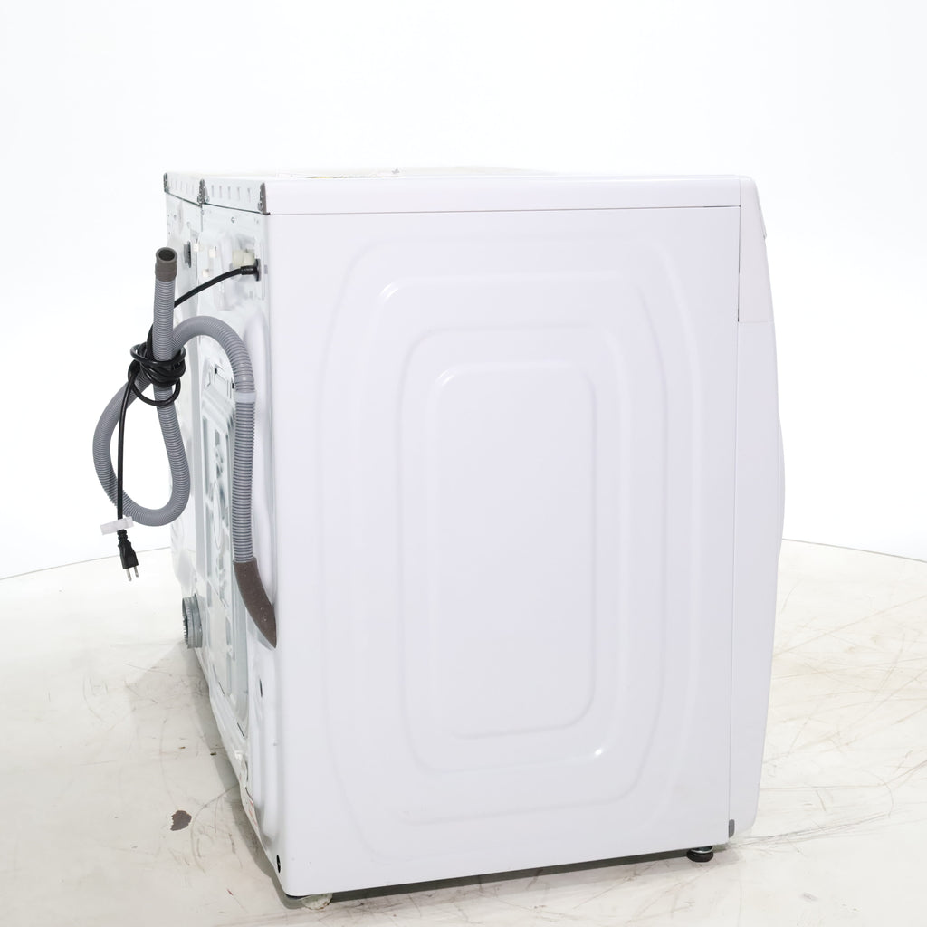 Pictures of ENERGY STAR Samsung 4.5 cu. ft. Front Load Washer with Vibration Reduction and Samsung 7.5 cu. ft. Front Load Electric Dryer with Sensor Dry and Interior Drum Light- Scratch & Dent - Moderate | Major - Neu Appliance Outlet - Discount Appliance Outlet in Austin, Tx