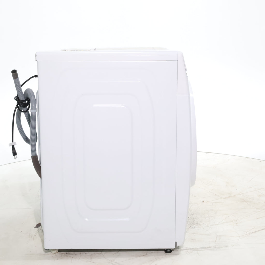 Pictures of ENERGY STAR Samsung 4.5 cu. ft. Front Load Washer with Vibration Reduction and Samsung 7.5 cu. ft. Front Load Electric Dryer with Sensor Dry and Interior Drum Light- Scratch & Dent - Moderate | Major - Neu Appliance Outlet - Discount Appliance Outlet in Austin, Tx