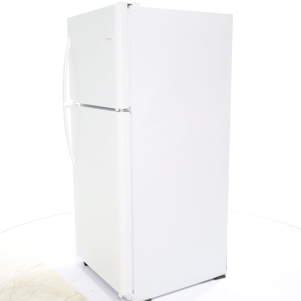 Pictures of White Frigidaire 20.5 cu. ft. Top Freezer Refrigerator with EvenTemp Cooling System - Certified Refurbished - Neu Appliance Outlet - Discount Appliance Outlet in Austin, Tx