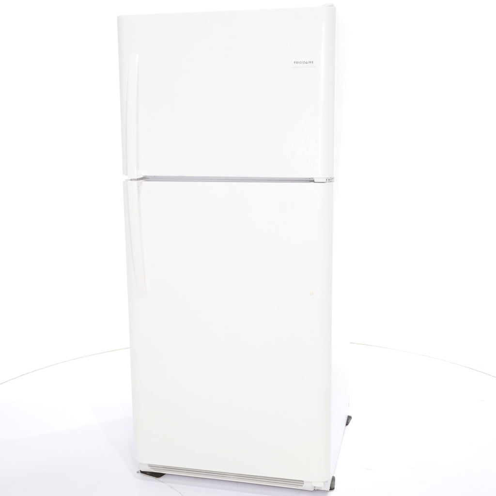Pictures of White Frigidaire 20.5 cu. ft. Top Freezer Refrigerator with EvenTemp Cooling System - Certified Refurbished - Neu Appliance Outlet - Discount Appliance Outlet in Austin, Tx