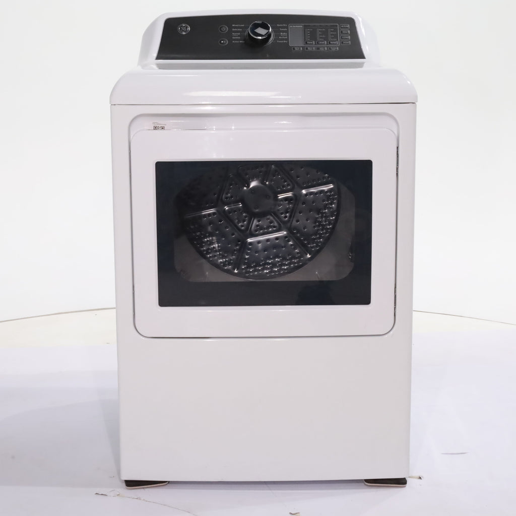 Pictures of GE 7.4 cu. ft. Capacity Electric Dryer with Up To 120 ft. Venting and Sensor Dry - Scratch & Dent - Minor - Neu Appliance Outlet - Discount Appliance Outlet in Austin, Tx