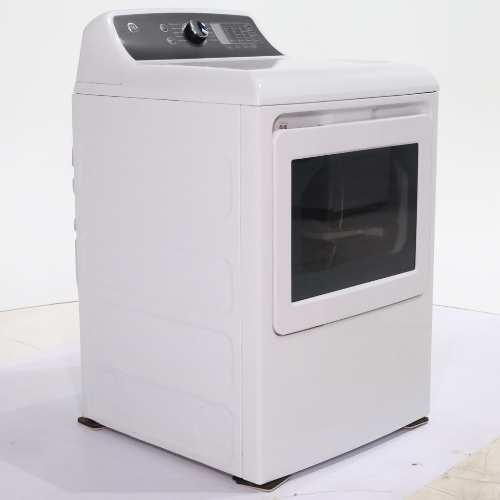 Pictures of GE 7.4 cu. ft. Capacity Electric Dryer with Up To 120 ft. Venting and Sensor Dry - Scratch & Dent - Minor - Neu Appliance Outlet - Discount Appliance Outlet in Austin, Tx