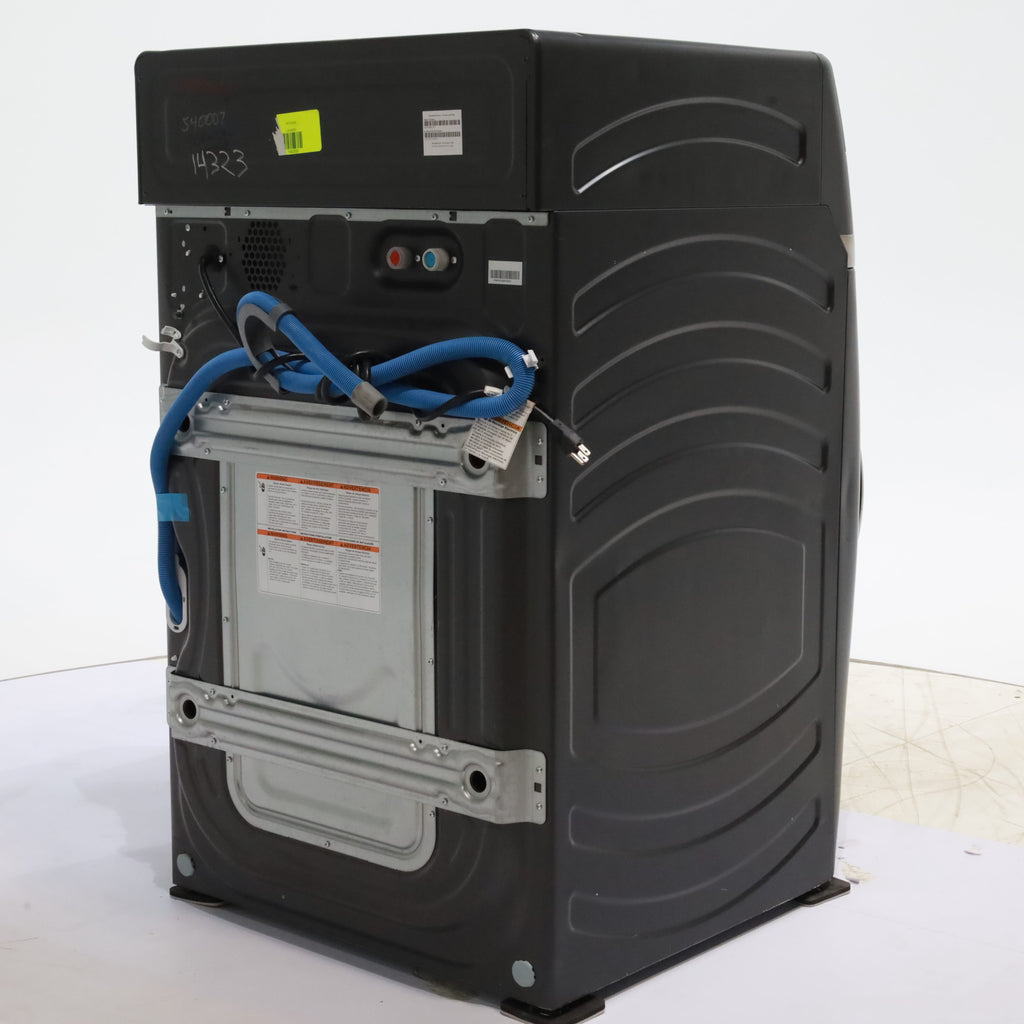 Pictures of Carbon Graphite ENERGY STAR  GE Profile 4.5 cu. ft. Capacity Front Load Combo Washing Machine and Electric Dryer with Ventless Heat Pump Technology - Scratch & Dent - Minor - Neu Appliance Outlet - Discount Appliance Outlet in Austin, Tx