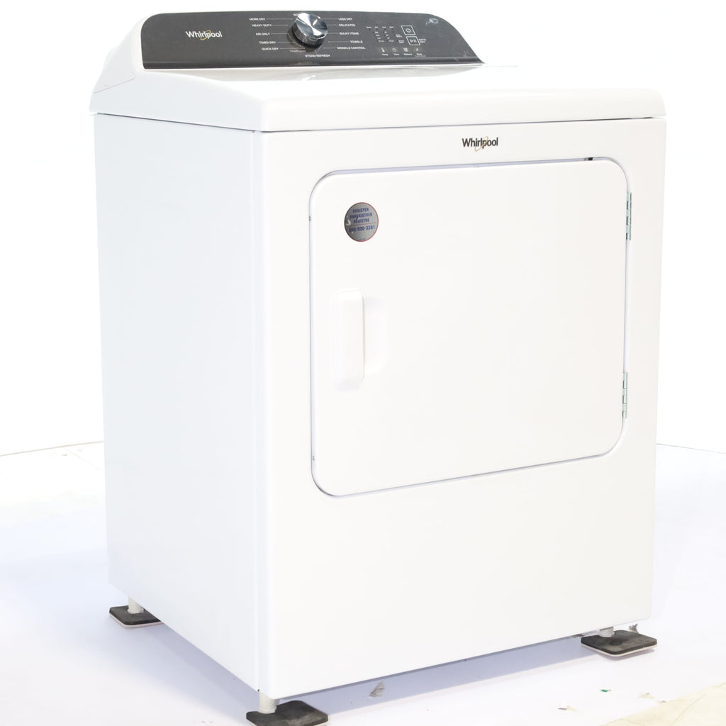 Pictures of Whirlpool® 7.0 Cu. Ft. Electric Dryer with Moisture Sensor and Steam Refresh Cycle - Scratch & Dent - Minor - Neu Appliance Outlet - Discount Appliance Outlet in Austin, Tx