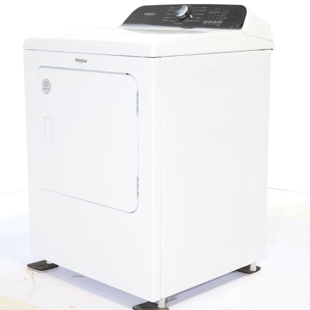 Pictures of Whirlpool® 7.0 Cu. Ft. Electric Dryer with Moisture Sensor and Steam Refresh Cycle - Scratch & Dent - Minor - Neu Appliance Outlet - Discount Appliance Outlet in Austin, Tx