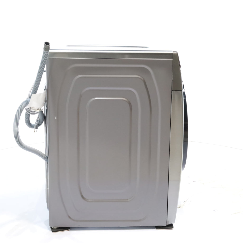 Pictures of Platinum ENERGY STAR Samsung 4.5 cu. ft. Front Load Washer with WiFi Connectivity and Platinum Samsung 7.5 cu. ft. Front Load Gas Dryer with Steam  - Scratch and Dent - Minor - Neu Appliance Outlet - Discount Appliance Outlet in Austin, Tx