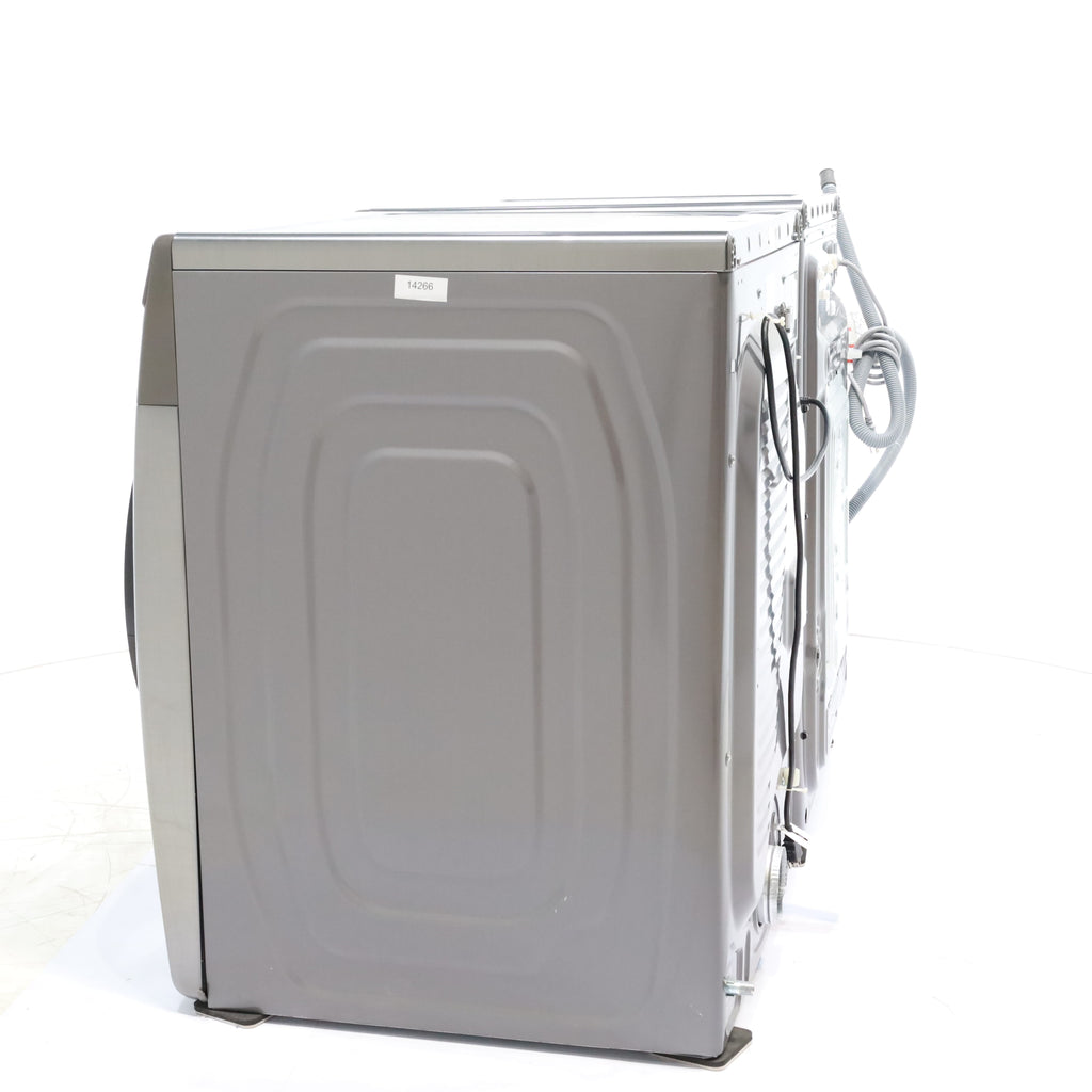 Pictures of Platinum ENERGY STAR Samsung 4.5 cu. ft. Front Load Washer with WiFi Connectivity and Platinum Samsung 7.5 cu. ft. Front Load Gas Dryer with Steam  - Scratch and Dent - Minor - Neu Appliance Outlet - Discount Appliance Outlet in Austin, Tx