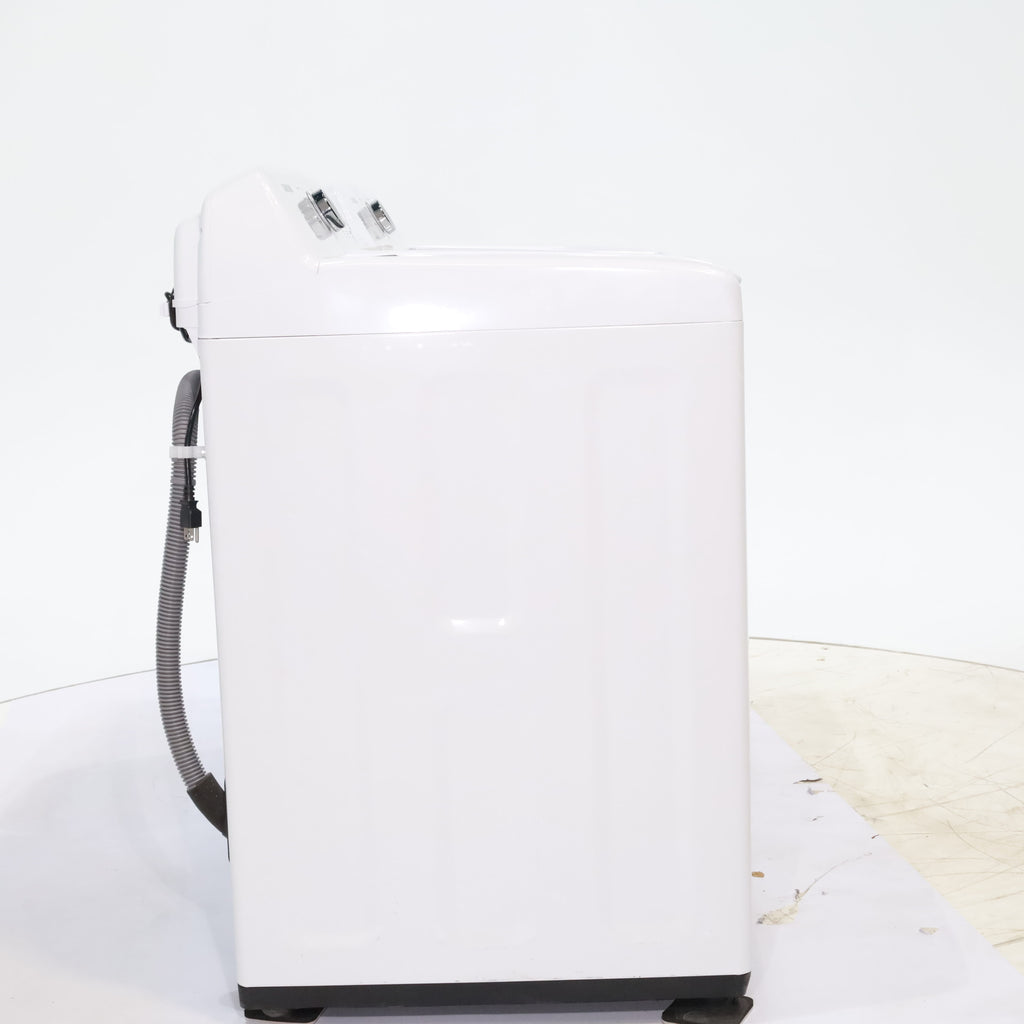 Pictures of Samsung 4.5 cu. ft. Top Load Washer With Vibration Reduction Technology and ENERGY STAR Samsung 7.4 cu. ft. Electric Dryer with Smart Care Technology - Scratch & Dent - Minor - Neu Appliance Outlet - Discount Appliance Outlet in Austin, Tx