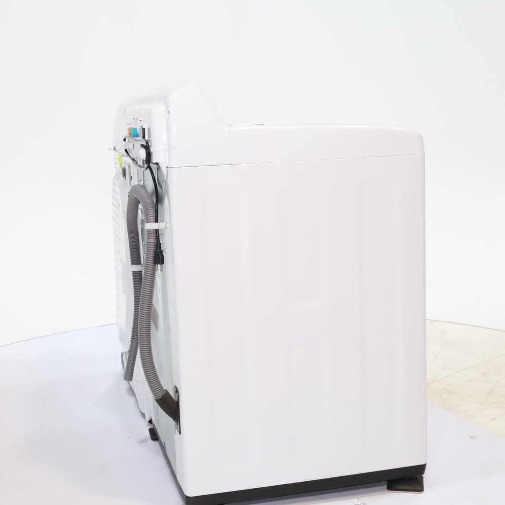 Pictures of Samsung 4.5 cu. ft. Top Load Washer With Vibration Reduction Technology and ENERGY STAR Samsung 7.4 cu. ft. Electric Dryer with Smart Care Technology - Scratch & Dent - Minor - Neu Appliance Outlet - Discount Appliance Outlet in Austin, Tx