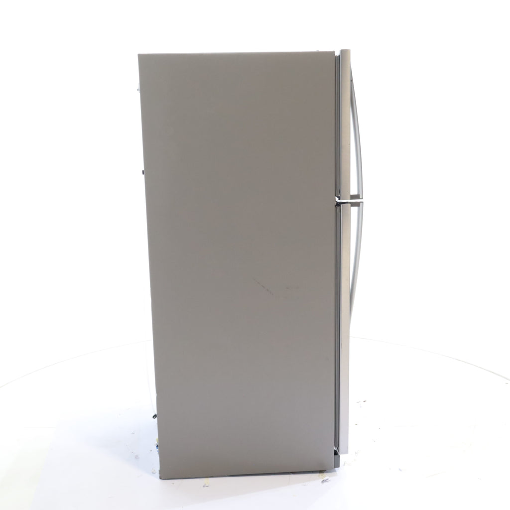 Pictures of 33" Wide Fingerprint-Resistant Stainless Steel Whirlpool 20.5 cu. ft. Top Freezer Refrigerator with Flexi-Slide Bin - Scratch & Dent - Minor - Neu Appliance Outlet - Discount Appliance Outlet in Austin, Tx