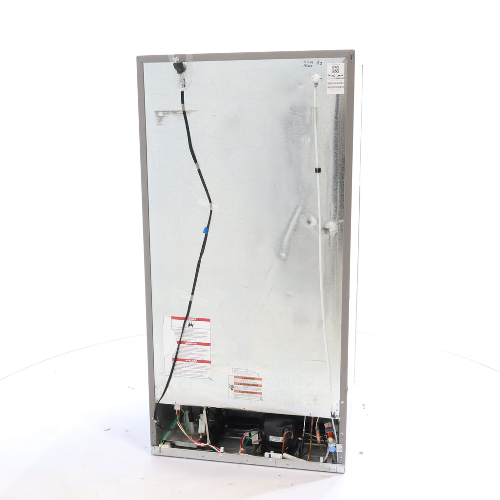 Pictures of 33" Wide Fingerprint-Resistant Stainless Steel Whirlpool 20.5 cu. ft. Top Freezer Refrigerator with Flexi-Slide Bin - Scratch & Dent - Minor - Neu Appliance Outlet - Discount Appliance Outlet in Austin, Tx