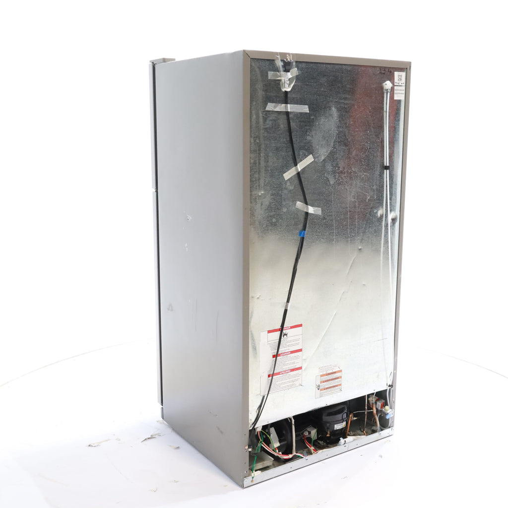 Pictures of 33" Wide Fingerprint-Resistant Stainless Steel Whirlpool 20.5 cu. ft. Top Freezer Refrigerator with Flexi-Slide Bin - Scratch & Dent - Minor - Neu Appliance Outlet - Discount Appliance Outlet in Austin, Tx