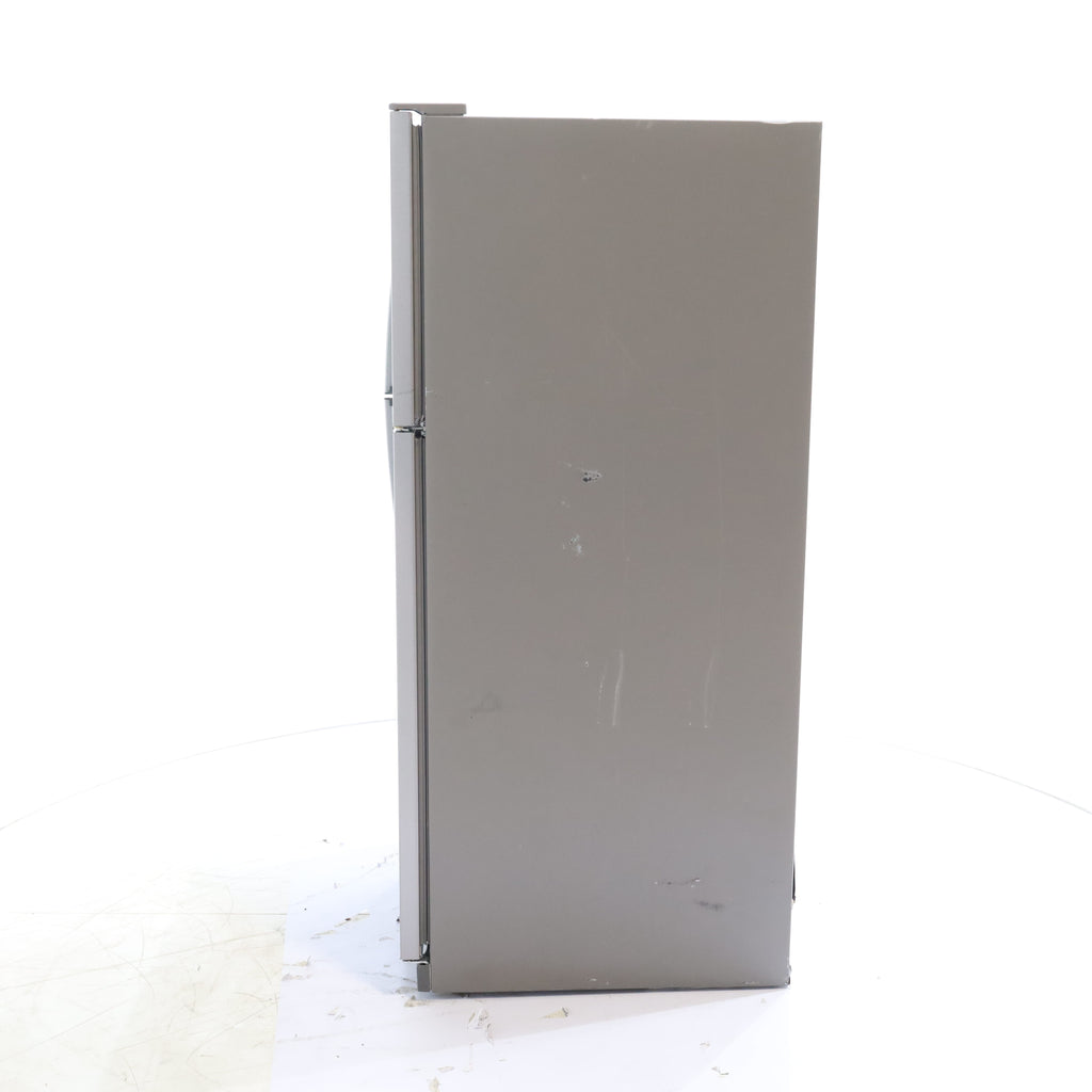 Pictures of 33" Wide Fingerprint-Resistant Stainless Steel Whirlpool 20.5 cu. ft. Top Freezer Refrigerator with Flexi-Slide Bin - Scratch & Dent - Minor - Neu Appliance Outlet - Discount Appliance Outlet in Austin, Tx