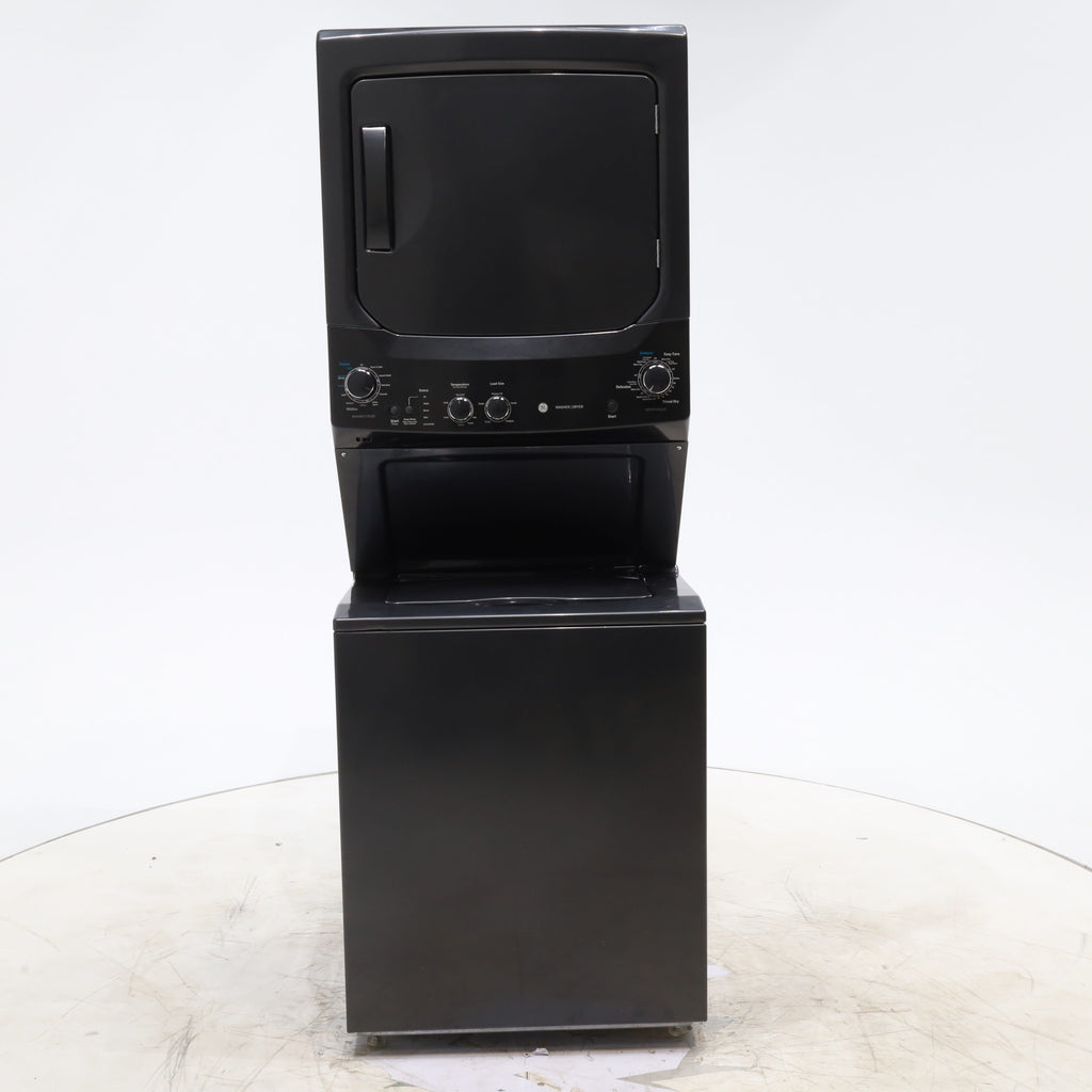 Pictures of Ge Spacemaker Diamond Gray Laundry Center with 3.8 cu ft Washer and 5.9 cu Ft 240v Electric Dryer - Certified Refurbished - Neu Appliance Outlet - Discount Appliance Outlet in Austin, Tx