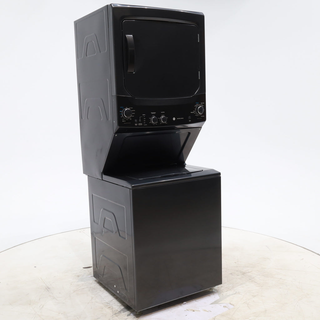 Pictures of Ge Spacemaker Diamond Gray Laundry Center with 3.8 cu ft Washer and 5.9 cu Ft 240v Electric Dryer - Certified Refurbished - Neu Appliance Outlet - Discount Appliance Outlet in Austin, Tx