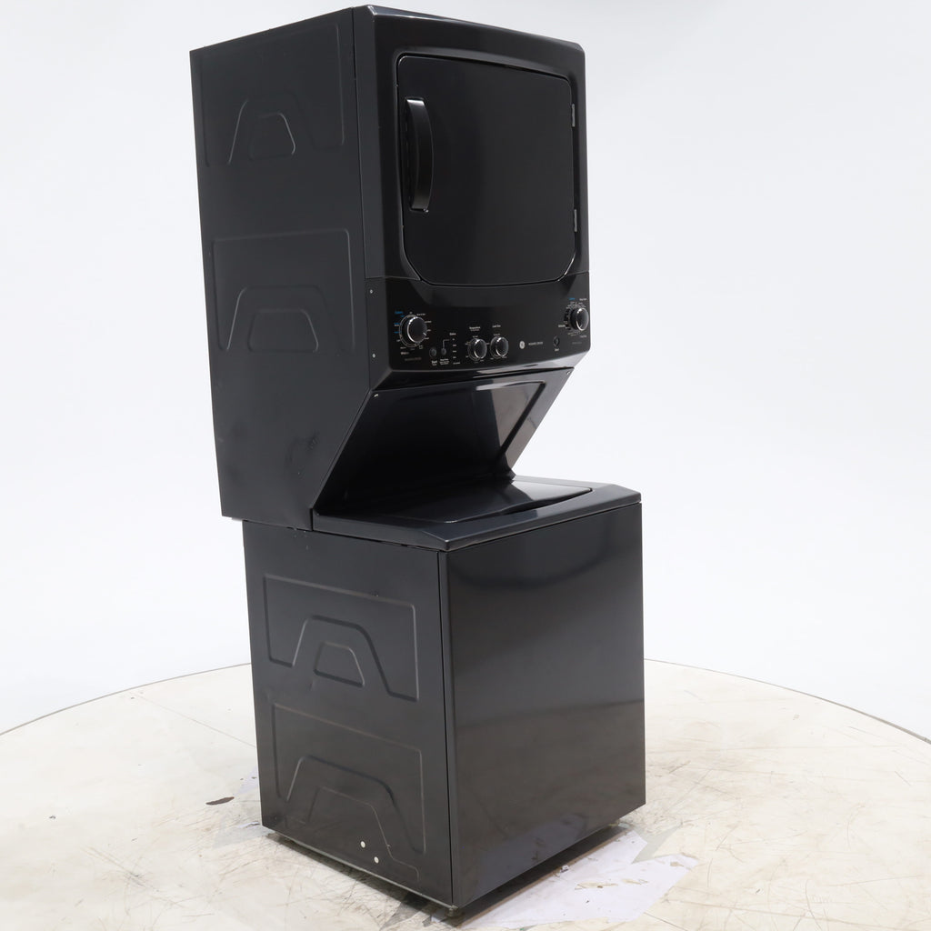 Pictures of Ge Spacemaker Diamond Gray Laundry Center with 3.8 cu ft Washer and 5.9 cu Ft 240v Electric Dryer - Certified Refurbished - Neu Appliance Outlet - Discount Appliance Outlet in Austin, Tx