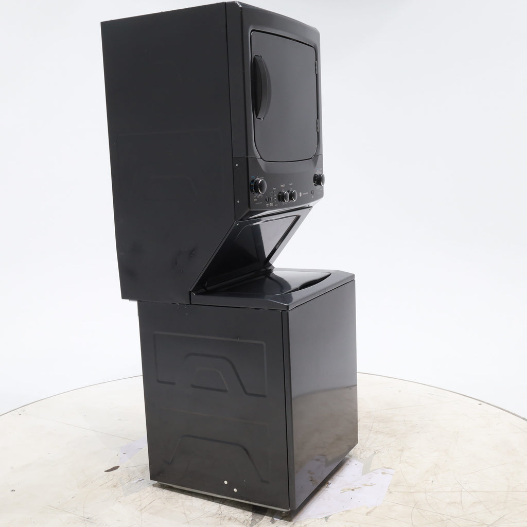 Pictures of Ge Spacemaker Diamond Gray Laundry Center with 3.8 cu ft Washer and 5.9 cu Ft 240v Electric Dryer - Certified Refurbished - Neu Appliance Outlet - Discount Appliance Outlet in Austin, Tx