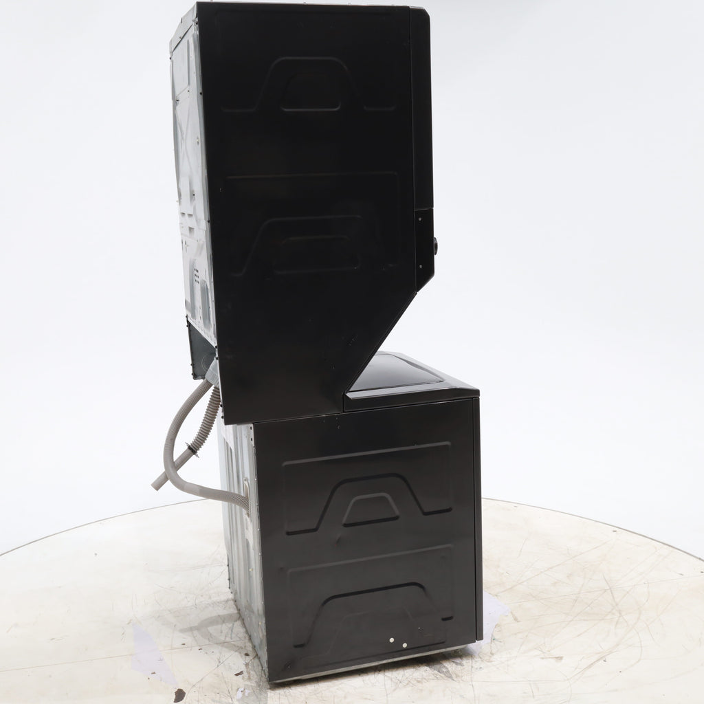 Pictures of Ge Spacemaker Diamond Gray Laundry Center with 3.8 cu ft Washer and 5.9 cu Ft 240v Electric Dryer - Certified Refurbished - Neu Appliance Outlet - Discount Appliance Outlet in Austin, Tx